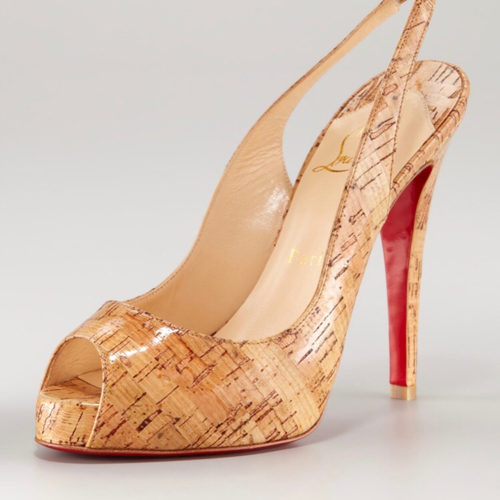 Christian Louboutin Cork Heels